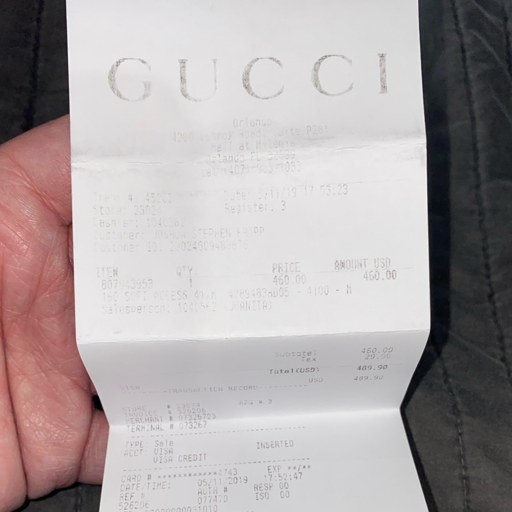 🛑SOLD🛑🧢GUCCI LOVED 🧢 - Picture 12 of 13